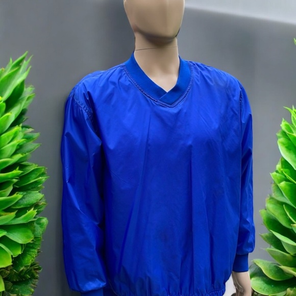 Harriton Athletic V-Neck Pullover Jacket Windshirt - Picture 13 of 16